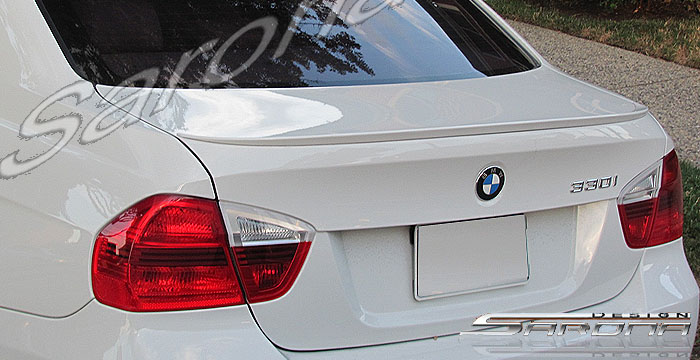 Custom BMW 3 Series  Sedan Trunk Wing (2006 - 2011) - $179.00 (Part #BM-074-TW)